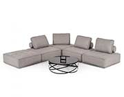 Modular Gray Sectional Sofa VG Norbert