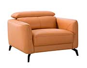 Yellow Leather sofa AE 155