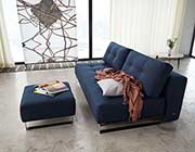 Lounge Sofa bed in Blue IL Lux