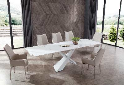 Ceramic Top Dining Table EF 113
