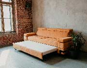 Orange Fabric Sofa bed EF Gaila