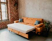 Orange Fabric Sofa bed EF Gaila