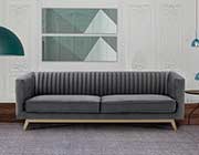 Dark Gray Velvet Sofa AL 987