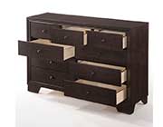 Espresso Finish Storage Bedroom FA Marybeth