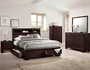 Espresso Finish Storage Bedroom FA Marybeth