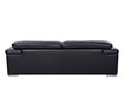 Black Leather Sofa set GU 15