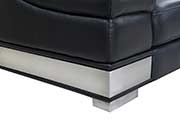 Black Leather Sofa set GU 15