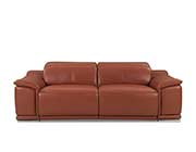 Camel Power Reclining Leather Sofa Set GU 762