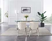 Glass dining table extensions NJ Fashion