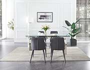 Glass dining table extensions NJ Fashion
