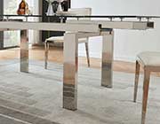Glass dining table extensions NJ Fashion