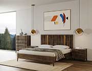 Dark Oak Modern Bed VG Octavia