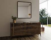 Dark Oak Modern Bed VG Octavia