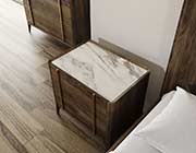 Dark Oak Modern Bed VG Octavia