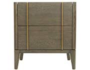 Dark Oak Modern Bed VG Octavia