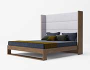 Modern Walnut Bed VG Helia