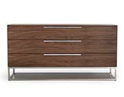 Modern Walnut Bed VG Helia