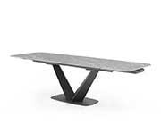 Ceramic Gray Dining Table EF Sky