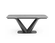 Ceramic Gray Dining Table EF Sky