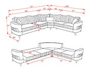 Sectional Sofa Bed Capella