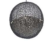 Swing Outdoor Patio Lounge Chair in Gray MW Ensphere