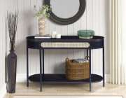 Modern black Sofa Table AC Colston