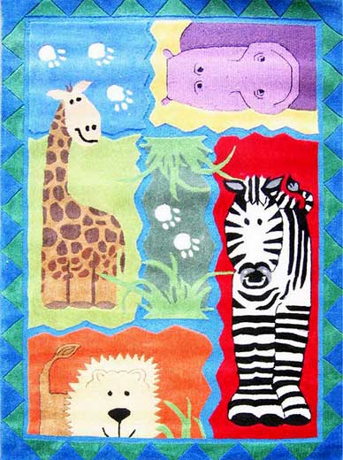 Zoo Hand Tufted Rug