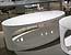 Kary White  Oval Caoffee table 