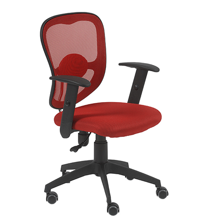 Office Swivel Chair on Quincy Red Swivel Office Chair   Office Chairs