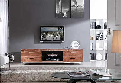 Modern Walnut TV-Stand BM3