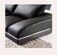 Modern Black Sofa Set EF01