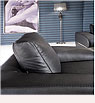 Modern Black Sofa Set EF01