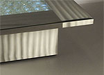 Modern illuminated coffee table Neo