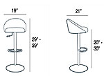 Modern Bar stool EStyle 621