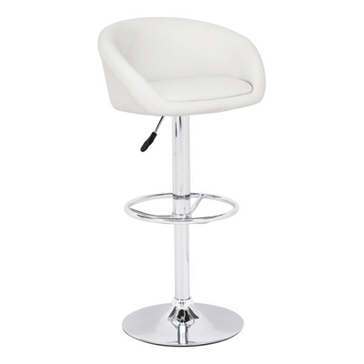 Swivel Bar Stool Z011 in White