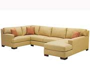 Custom Fabric Sectional Avelle 046