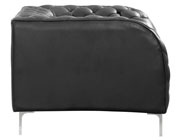 Modern Tufted Black Armchair Z270