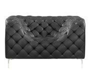 Modern Tufted Black Armchair Z270