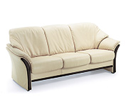 Fjords Alfa Low Back Beige sofa by Hjellegjerde