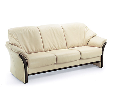 Fjords Alfa Low Back Beige sofa by Hjellegjerde