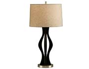 Pecan finish Table Lamp NL200