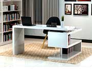 Modern White Gloss Office desk SJ33