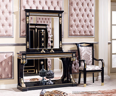 Black Console table Scarlett