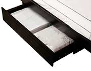 Modern Glossy Wenge Bed GU Verezzo