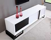 Extra Long Modern White TV Stand BM-36