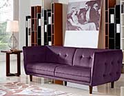Purple Fabric Sofa DS Venita