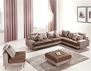 Modern Microfiber Sectional AA82