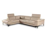 Loreto Leather Sectional Sofa by Nicoletti