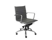 Grey Low back Office Chair Estyle718