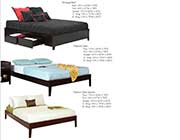 Simple Platform Bed MS Nile (No Headboard)